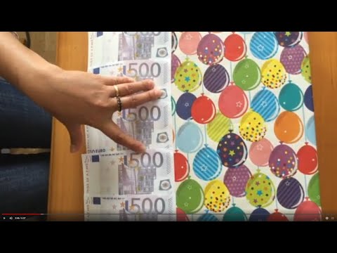 My Money Cake Version - Eine Überraschung mit Geld