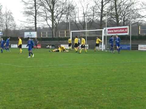RKDVC A1 - Wilhelmina A1: Afgekeurde goal Niels