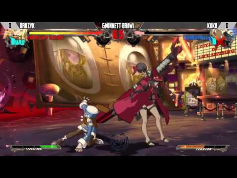 Gwinnett Brawl (May 9, 2015) - GGXrd - KrazyK vs Koku