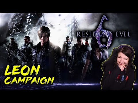 Resident Evil 6 - Leon Campaign co-op with Bawkbasoup!