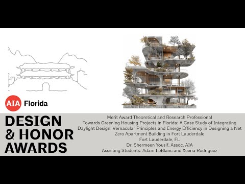 AIA Florida Research Award — Greening Housing Projects in Florida