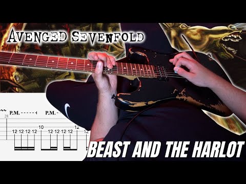 Avenged Sevenfold – Beast and the Harlot POV Guitar Cover 2024 | SCREEN TABS