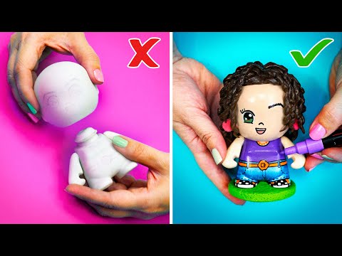 I made a Funko Pop of a Famous Youtuber 👧 Best Friends Ideas 💕 Resin Keychain and Friends Notebook