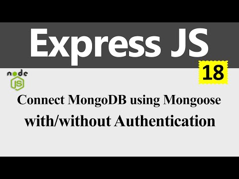 Connect Express JS to MongoDB using Mongoose Hindi
