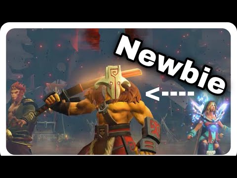 Dota 2 Support User Tries Juggernaut