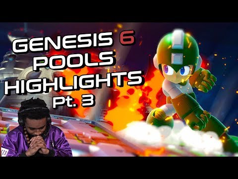 Genesis 6 Smash Ultimate Pools Highlights Pt. 3 | Ft. Leffen, Zackray, MKLeo, and More!