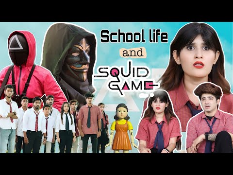 School life and squid game 😰 || Jaanvi Patel || Gulshan Kalra @gulshankalra07