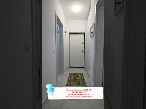 Indisponibil.Garsoniera decomandata,Str.Sg. Ilie Petre Nr.43, Bloc Sinsay, Colosseum Residence, Chiajna — Video