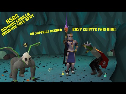 OSRS Demonic Gorillas Safe Spot Guide for Ironman (No Supplies Needed!)