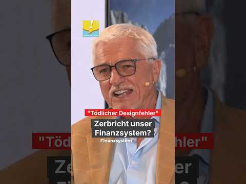Video Thumbnail: "Tödlicher Designfehler": Zerbricht unser Finanzsystem? | Charly Kleissner