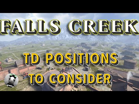 Map Strats - FALLS CREEK - TD Positions - World of Tanks Blitz
