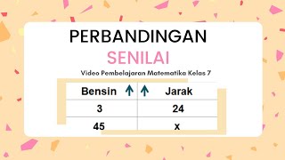Download lagu Perbandingan Senilai - Matematika Kelas 7 SMP mp3