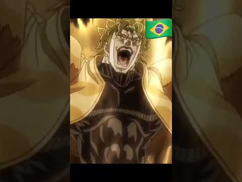 Jojos The world in different languages #anime #jojo