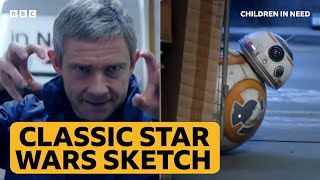 Martin Freeman's HILARIOUS Yoda Impression 🫣😂 | BBC Children in Need 2015