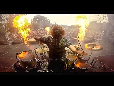 Miloš Meier - Masters of Rock 2017 - Dymytry drum solo