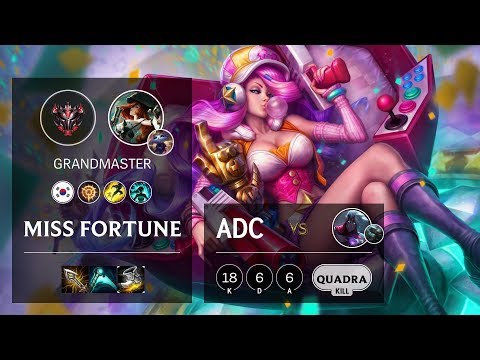 Miss Fortune ADC vs Varus - KR Grandmaster Patch 10.8