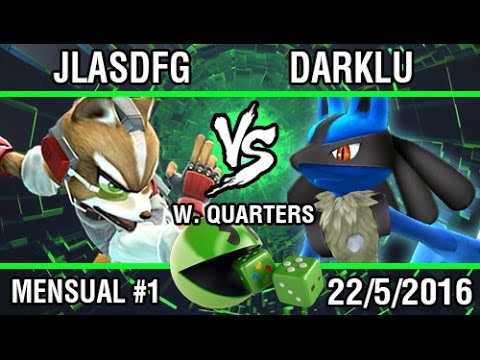 [Smash @ Gambler #1] Joseluisasdfg (Fox) vs Darklu (Lucario) SSB4 Winners Quarters