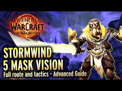 Stormwind Horrific Vision 5 Mask Live Run - World of Warcraft