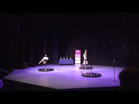 IUPDC 2016 - Hannah - Intermediate Pole Exercise Routine - The Weeknd The Hills