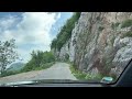 Driving Up Mount Vojak Croatia 4K UHD
