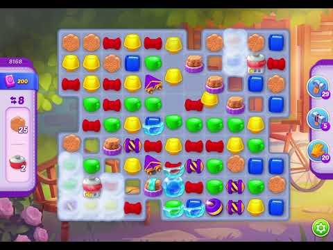 HomeScapes Level 8168 no boosters (16 moves)