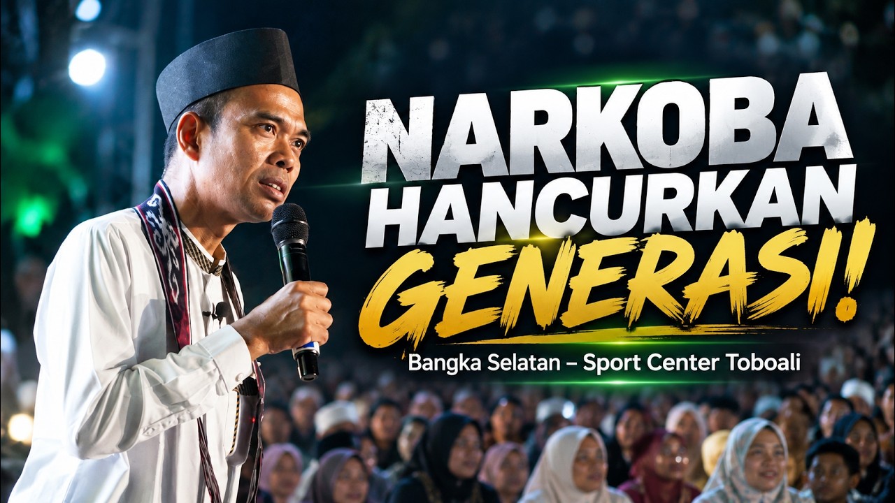 Narkoba Hancurkan Masa Depan Generasi! | Tabligh Akbar Bangka Selatan