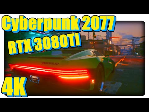 Cyberpunk 2077 RTX 3080ti Ray Tracing 4K Gameplay Ultra Settings