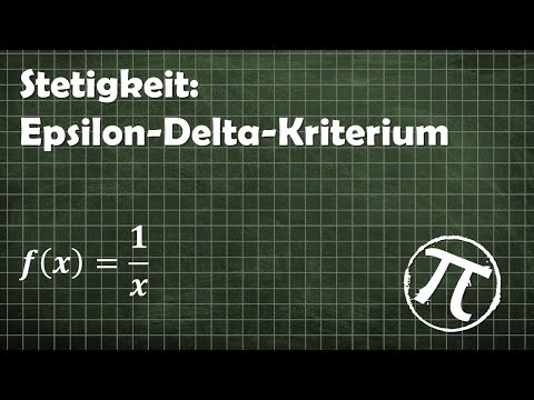 Stetigkeitsbeweis für 1/x (Epsilon-Delta-Kriterium)