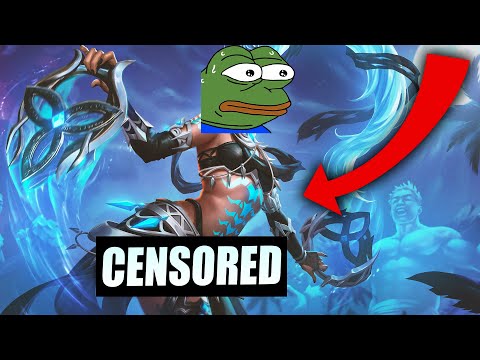 HI-REZ DEFINITELY DIDN'T MEAN TO MAKE THIS SKIN LIKE THIS - Masters Ranked Duel - SMITE