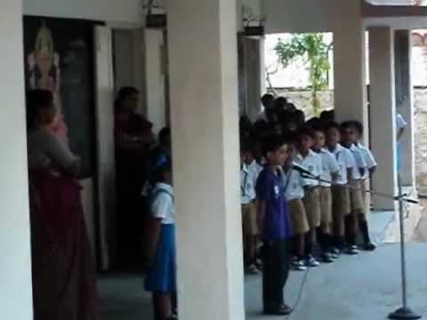 Srivatsan Birthday Song At School