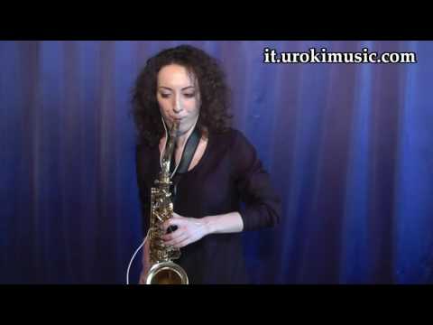 Lezioni di Sassofono Adele Skyfall - Cover Melodia Tutorial Spartito Imparare Insegnante Metodi