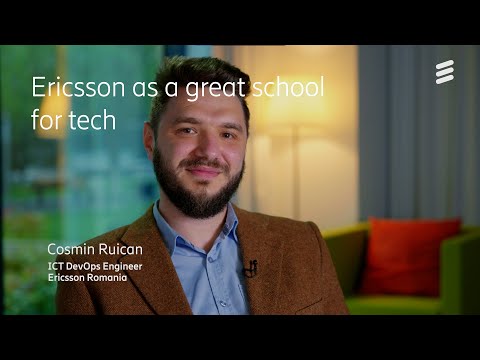 Ericsson as a great school for tech - meet Cosmin Ruican