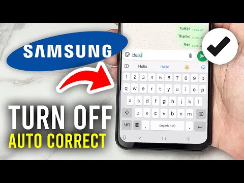 How To Turn Off Autocorrect On Samsung Phone - Full Guide