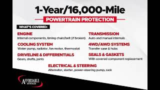 Chambersburg Affordable Auto Sales  Powertrain Warranty
