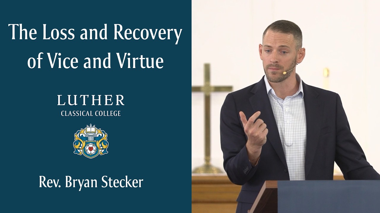 CCC2026: Rev. Bryan Stecker | The Loss and Recovery of Vice and Virtue: Reclaiming Moral Formation in the Household and Society