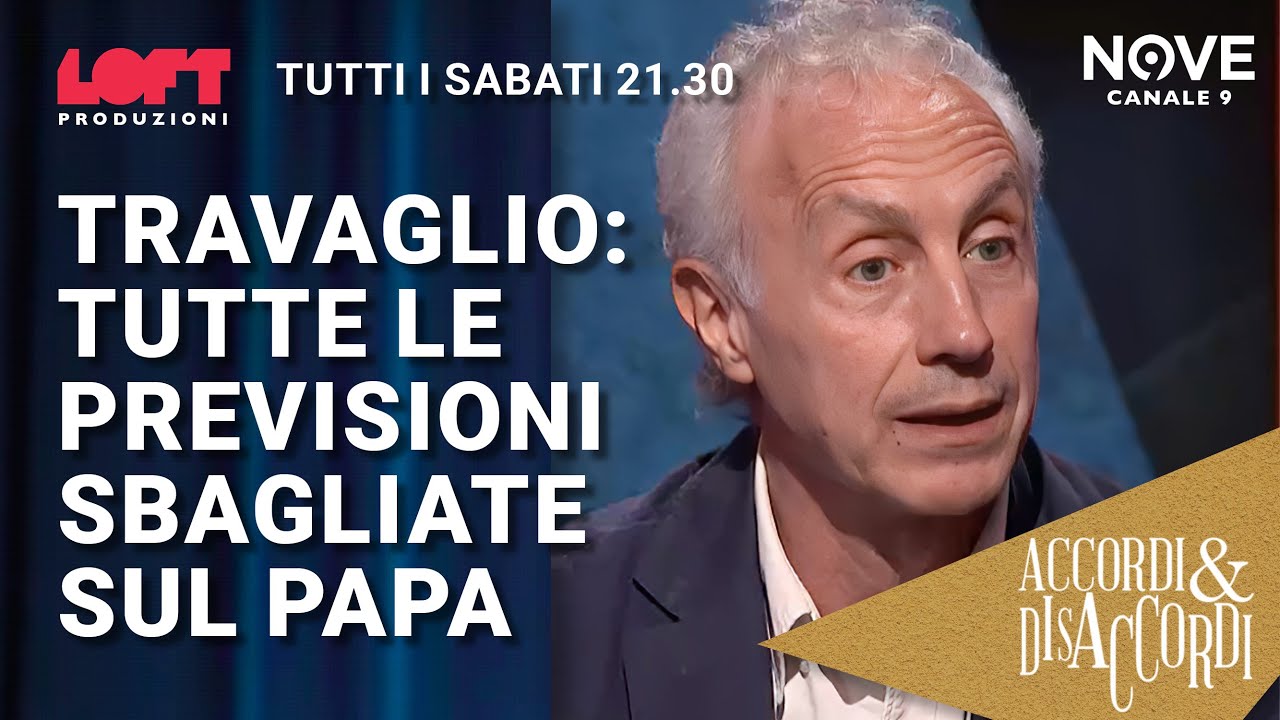 Travaglio: tutte le previsioni sbagliate sul Papa