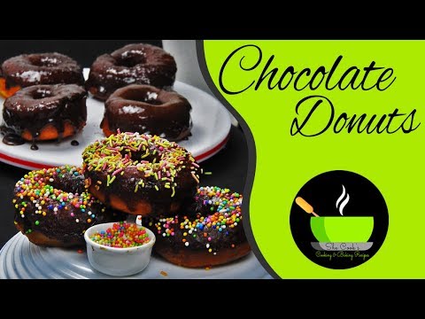 Donut Recipe | Chocolate Donuts | How To Make Chocolate Donuts Without Oven | Homemade Donut Recipe