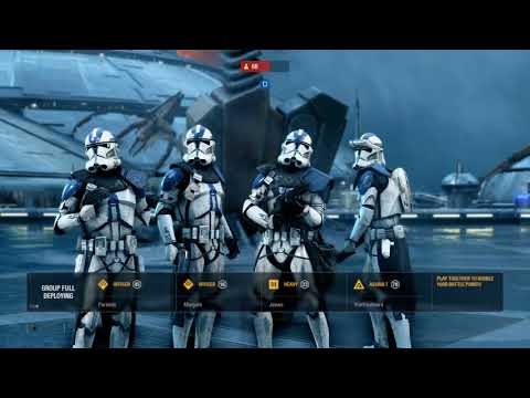 501st Legion Defends Kamino Cloning Facility - Star Wars Battlefront 2