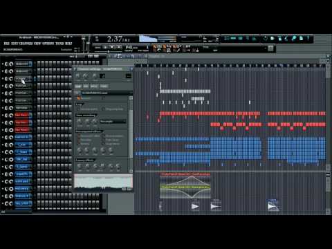 AcidRush - Microtronic // Fl Studio ( psy track)