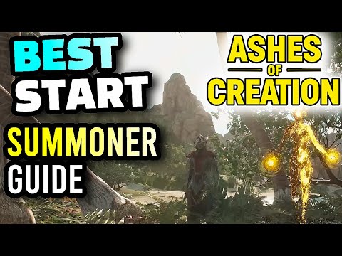 The BEST Possible Start for Summoners, Best Early Weapons, Quests, Grind Spots - Ashes of Creation