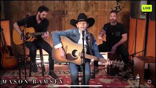 Mason Ramsey LIVE on Sessions - The Way I See It (part of it)