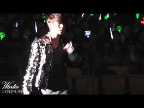 [FANCAM] #170 Beast is the b2st remix - Jun Hyung Focus @ Welcome Back to BEAST Airline 110218-19