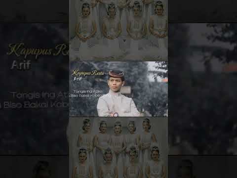 KAPUPUS RESTU - ( nada Duet)  ARIF Lumajang feat Pipiw