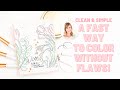 A Fast Way To Color Without Flaws A Clean Simple Card With Brand New Layering Stencils