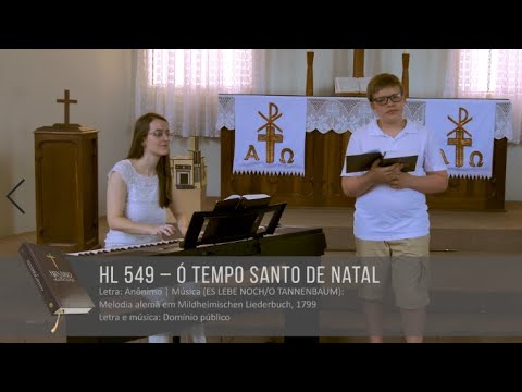 HL 549 – Ó tempo santo de Natal
