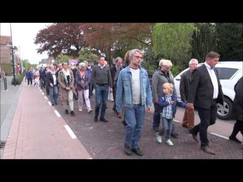 Dodenherdenking  70 jaar  na de oorlog  DONGEN 2015