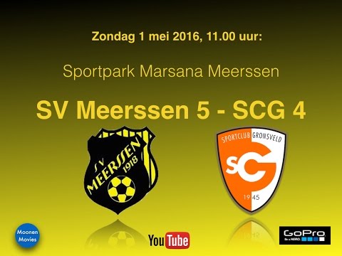 Kampioenswedstrijd SV Meerssen 5-SCG 4  01-05-2016