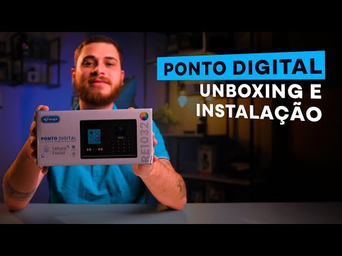 Controle de Ponto KP-RE1032: Leitura Facial, Biometria e Senha | Tutorial Completo!