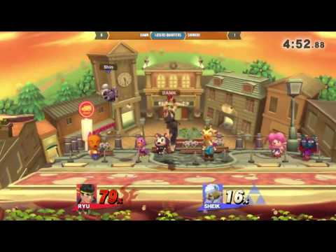 Seattle Slugfest 2: DAMN (Ryu) VS Shinkou (Sheik) - Losers Quarters- Smash 4