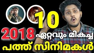 Top 10 malayalam movies 2018